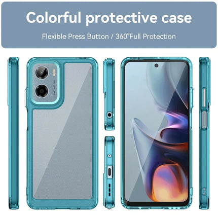 For Motorola Moto E15 4G / G05 4G Case TPU + Acrylic Protective Clear Phone Cover