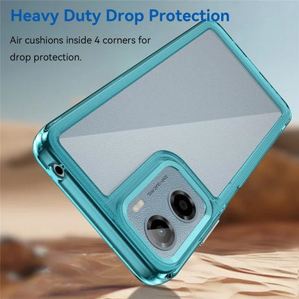 For Motorola Moto E15 4G / G05 4G Case TPU + Acrylic Protective Clear Phone Cover