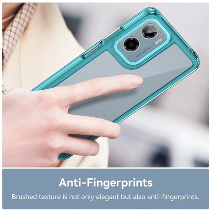 For Motorola Moto E15 4G / G05 4G Case TPU + Acrylic Protective Clear Phone Cover