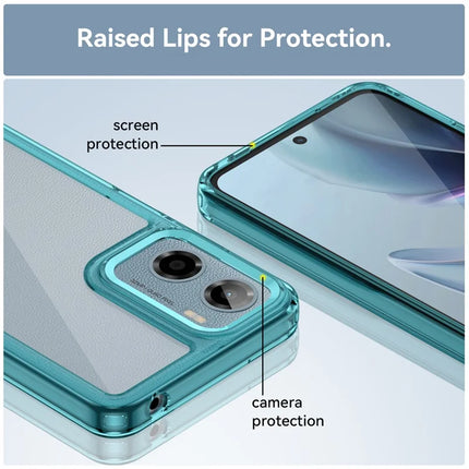 For Motorola Moto E15 4G / G05 4G Case TPU + Acrylic Protective Clear Phone Cover