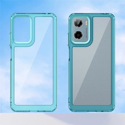 For Motorola Moto E15 4G / G05 4G Case TPU + Acrylic Protective Clear Phone Cover