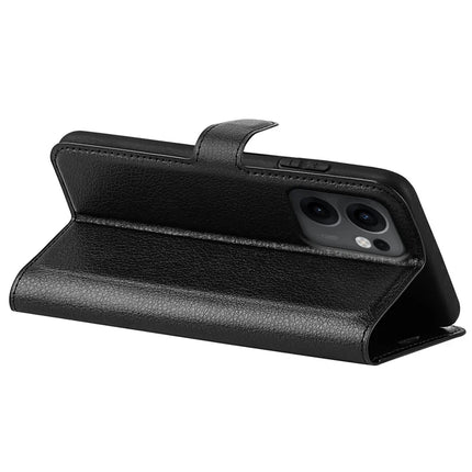 For Oppo Reno13 F 5G Case Litchi Texture Shockproof Leather Wallet Phone Cover