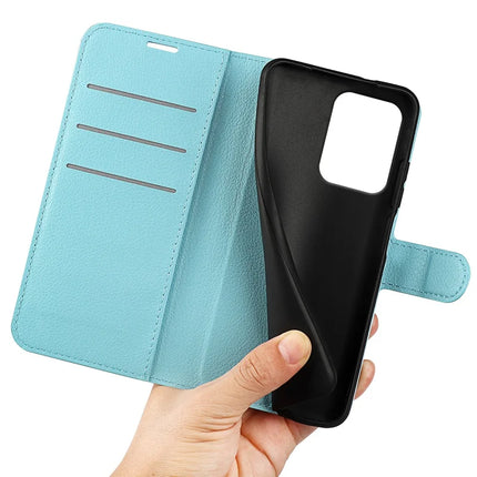 For Oppo Reno13 F 5G Case Litchi Texture Shockproof Leather Wallet Phone Cover