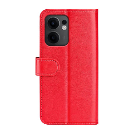 For Oppo Reno13 F 5G Wallet Case Crazy Horse Texture Stand Leather Phone Cover
