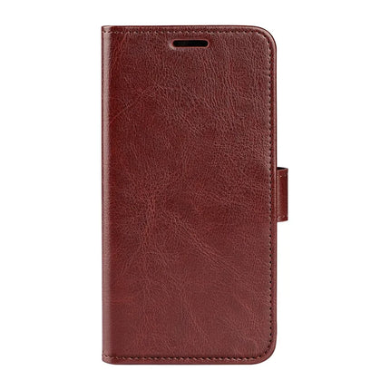 For Oppo Reno13 F 5G Wallet Case Crazy Horse Texture Stand Leather Phone Cover