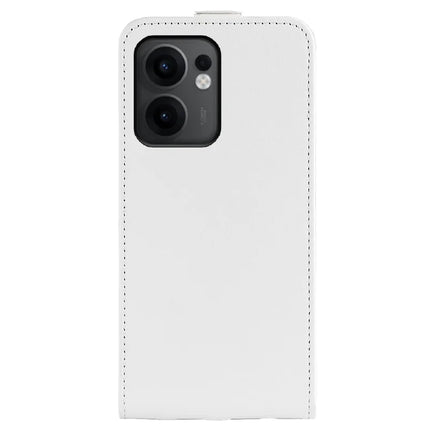 For Oppo Reno13 F 5G Case with Card Slots Vertical Flip Leather Phone Cover