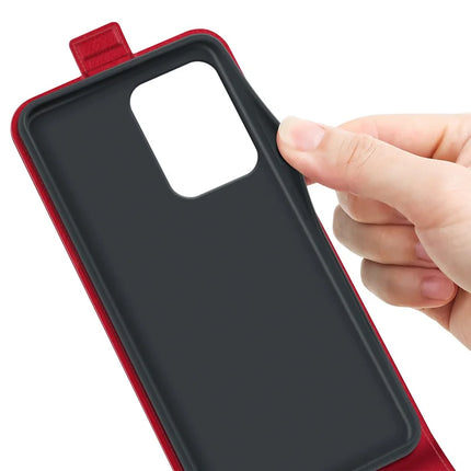 For Oppo Reno13 F 5G Case with Card Slots Vertical Flip Leather Phone Cover