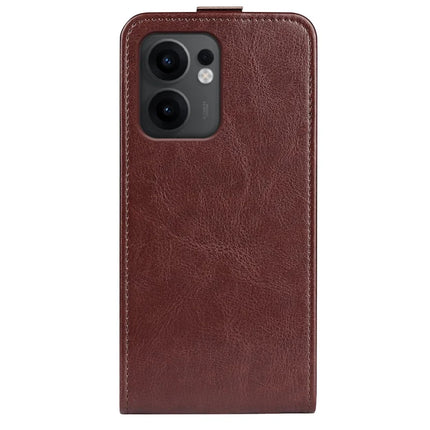 For Oppo Reno13 F 5G Case with Card Slots Vertical Flip Leather Phone Cover