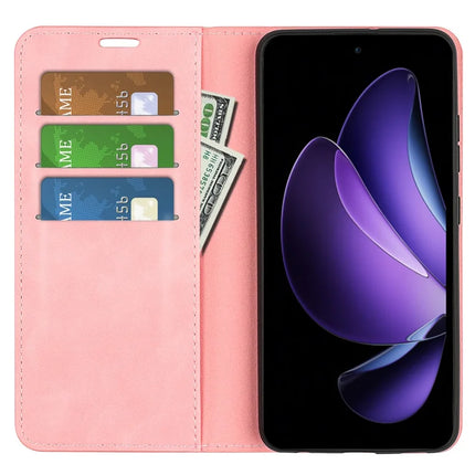 For Oppo Reno13 F 5G Case Skin Touch Leather Wallet Phone Cover