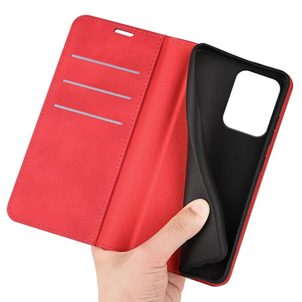 For Oppo Reno13 F 5G Case Skin Touch Leather Wallet Phone Cover