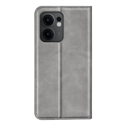 For Oppo Reno13 F 5G Case Skin Touch Leather Wallet Phone Cover