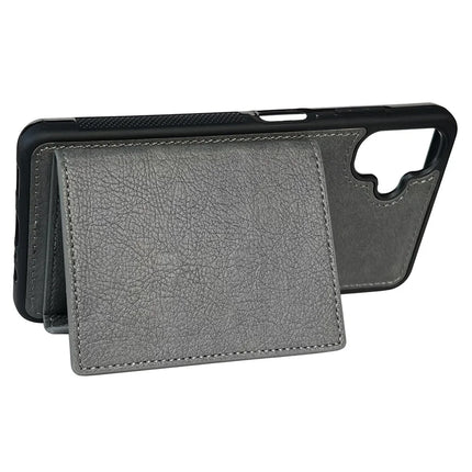 For Samsung Galaxy A06 5G / A06 Case Card Bag Kickstand TPU + PU Phone Cover