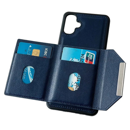 For Samsung Galaxy A06 5G / A06 Case Card Bag Kickstand TPU + PU Phone Cover