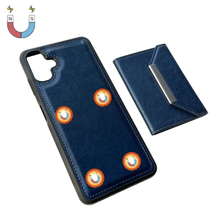 For Samsung Galaxy A06 5G / A06 Case Card Bag Kickstand TPU + PU Phone Cover