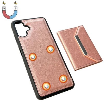For Samsung Galaxy A06 5G / A06 Case Card Bag Kickstand TPU + PU Phone Cover