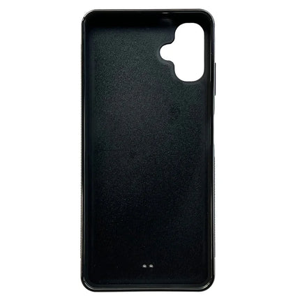 For Samsung Galaxy A06 Case Calf Texture PU Leather Anti Fingerprint Back Phone Cover