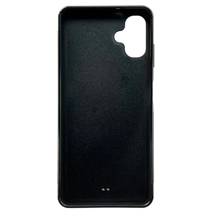 For Samsung Galaxy A06 Case Calf Texture PU Leather Anti Fingerprint Back Phone Cover