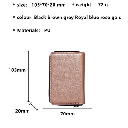 For Samsung Galaxy A06 Case Detachable Zipper Card Bag PU TPU Kickstand Phone Case with Strap