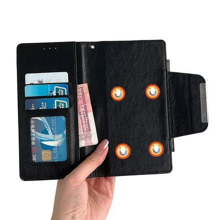 For Samsung Galaxy A06 5G / A06 Detachable Cover PU Leather 2 in 1 Magnetic Wallet Phone Case