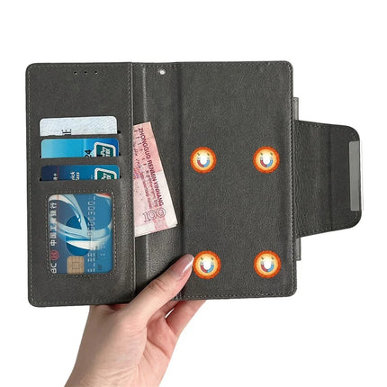 For Samsung Galaxy A06 5G / A06 Detachable Cover PU Leather 2 in 1 Magnetic Wallet Phone Case