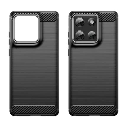 For Motorola Moto G Stylus 5G (2025) Case Protective Phone Cover Carbon Fiber Texture Brushed