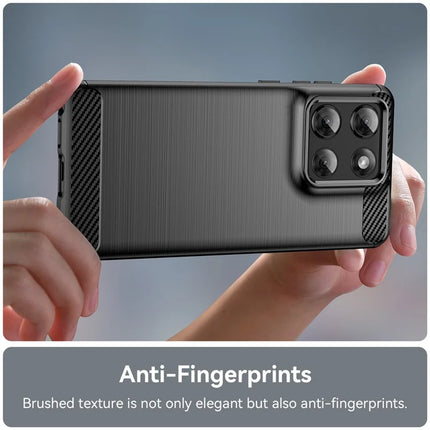For Motorola Moto G Stylus 5G (2025) Case Protective Phone Cover Carbon Fiber Texture Brushed