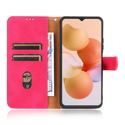 For Cubot A10 Leather Case Skin Feel Anti Drop Wallet Flip Phone Cover