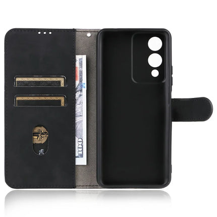 For Cubot A10 Leather Case Skin Feel Anti Drop Wallet Flip Phone Cover
