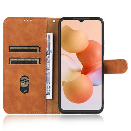 For Cubot A10 Leather Case Skin Feel Anti Drop Wallet Flip Phone Cover