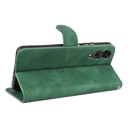 For Cubot A10 Leather Case Skin Feel Anti Drop Wallet Flip Phone Cover