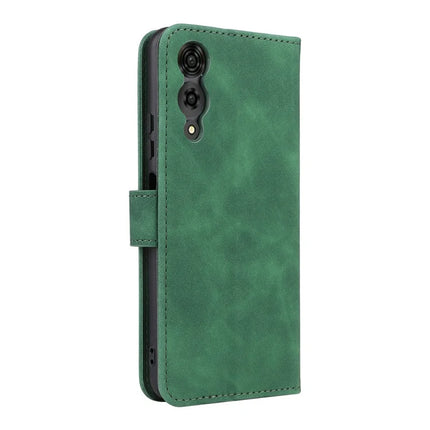 For Cubot A10 Leather Case Skin Feel Anti Drop Wallet Flip Phone Cover