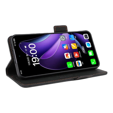 For Oppo Reno13 Pro 5G Case Leather Wallet Flip Phone Cover with Hardware Decor