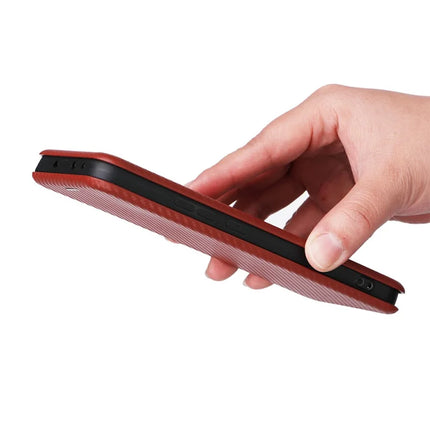 For Oppo Reno13 5G (Global) Case Carbon Fiber Texture Drop-Proof PU Leather Phone Cover