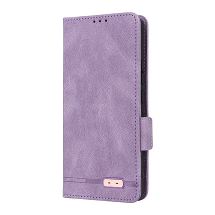 For Oppo Reno13 F 5G Case Leather Wallet Flip Phone Cover with Hardware Decor