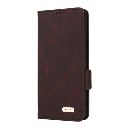 For Oppo Reno13 F 5G Case Leather Wallet Flip Phone Cover with Hardware Decor