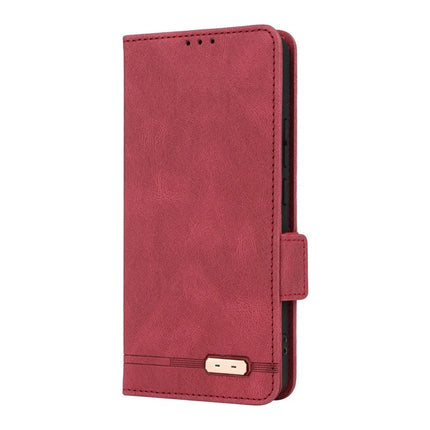 For Oppo Reno13 F 5G Case Leather Wallet Flip Phone Cover with Hardware Decor