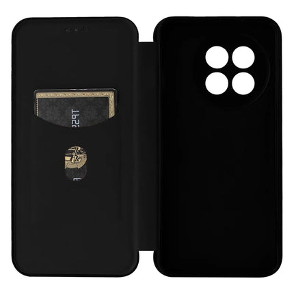 For OnePlus Ace 5 Pro 5G Case Carbon Fiber Texture Drop-Proof PU Leather Phone Cover