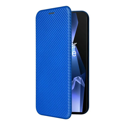 For OnePlus Ace 5 Pro 5G Case Carbon Fiber Texture Drop-Proof PU Leather Phone Cover