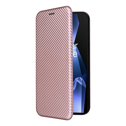 For OnePlus Ace 5 Pro 5G Case Carbon Fiber Texture Drop-Proof PU Leather Phone Cover