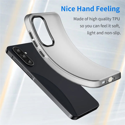 For Samsung Galaxy A36 5G / A56 5G Case TPU + PC Phone Back Cover Matte Translucent Design