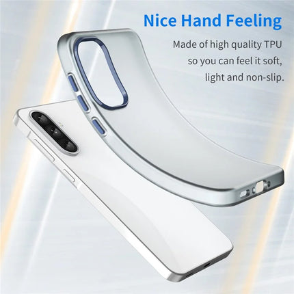 For Samsung Galaxy A36 5G / A56 5G Case TPU + PC Phone Back Cover Matte Translucent Design