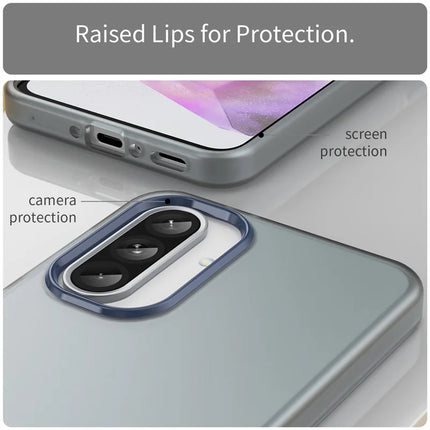 For Samsung Galaxy A36 5G / A56 5G Case TPU + PC Phone Back Cover Matte Translucent Design