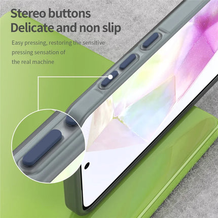 For Samsung Galaxy A36 5G / A56 5G Case TPU + PC Phone Back Cover Matte Translucent Design