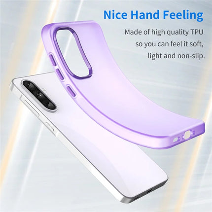 For Samsung Galaxy A36 5G / A56 5G Case TPU + PC Phone Back Cover Matte Translucent Design