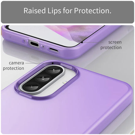 For Samsung Galaxy A36 5G / A56 5G Case TPU + PC Phone Back Cover Matte Translucent Design
