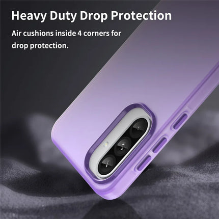 For Samsung Galaxy A36 5G / A56 5G Case TPU + PC Phone Back Cover Matte Translucent Design