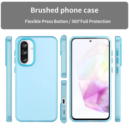 For Samsung Galaxy A36 5G / A56 5G Case TPU + PC Phone Back Cover Matte Translucent Design