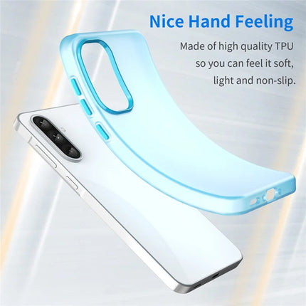 For Samsung Galaxy A36 5G / A56 5G Case TPU + PC Phone Back Cover Matte Translucent Design