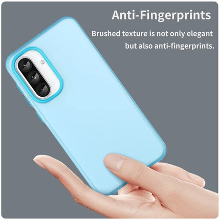 For Samsung Galaxy A36 5G / A56 5G Case TPU + PC Phone Back Cover Matte Translucent Design