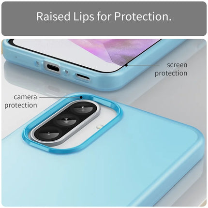 For Samsung Galaxy A36 5G / A56 5G Case TPU + PC Phone Back Cover Matte Translucent Design